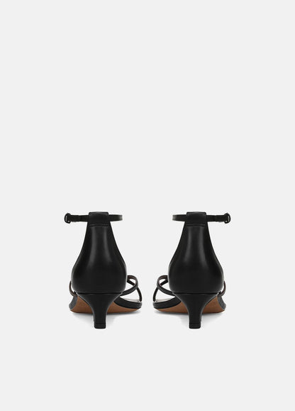 VINCE Sale Siri Leather Heeled Sandal in Shoes
