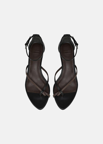 VINCE Sale Siri Leather Heeled Sandal in Shoes