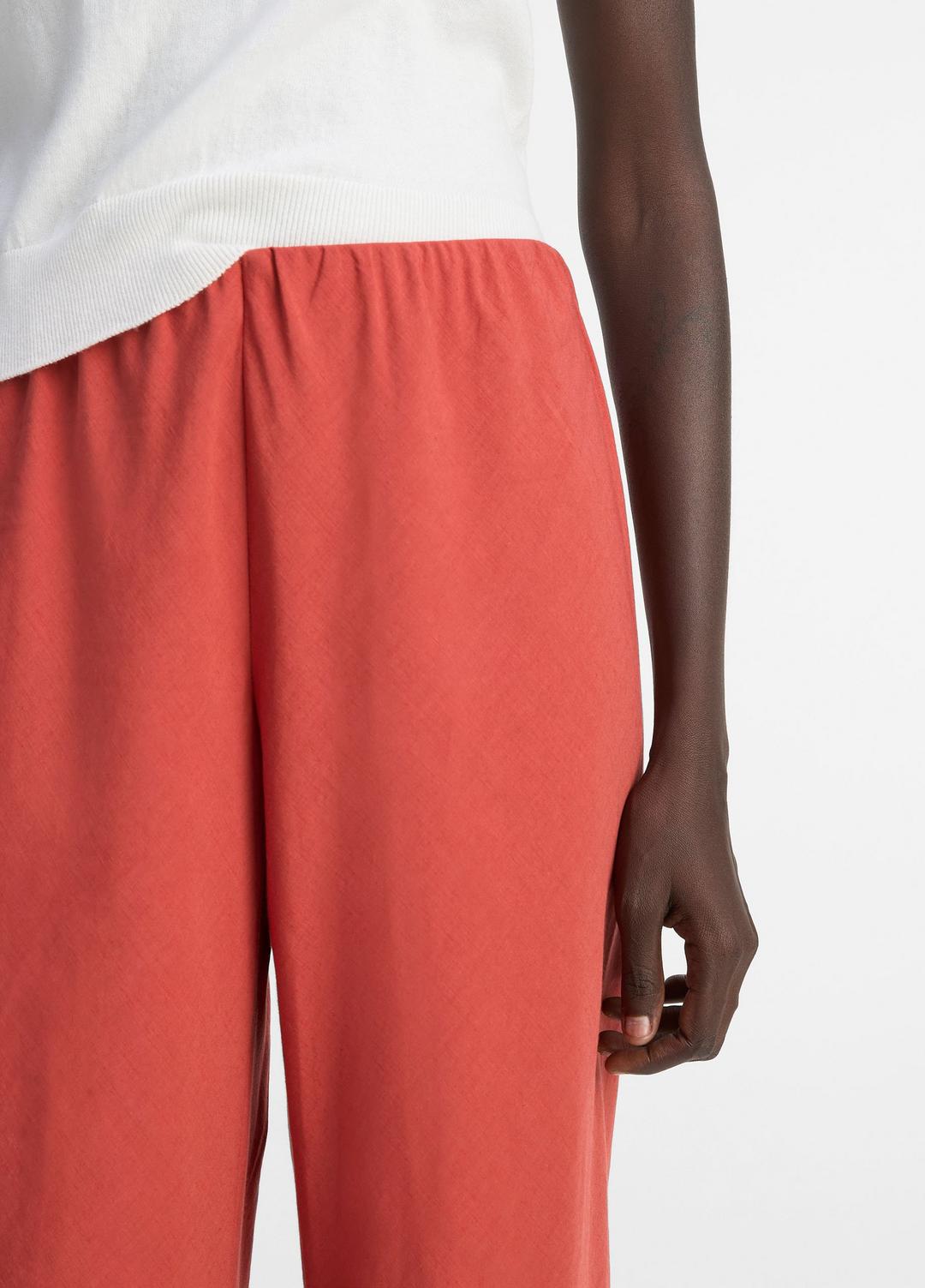 VINCE Sale Cotton-Blend High-Waist Bias Pant in Pants & Shorts