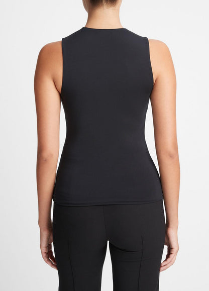 VINCE Sale Stretch-Jersey Shell in Shirts & Tees
