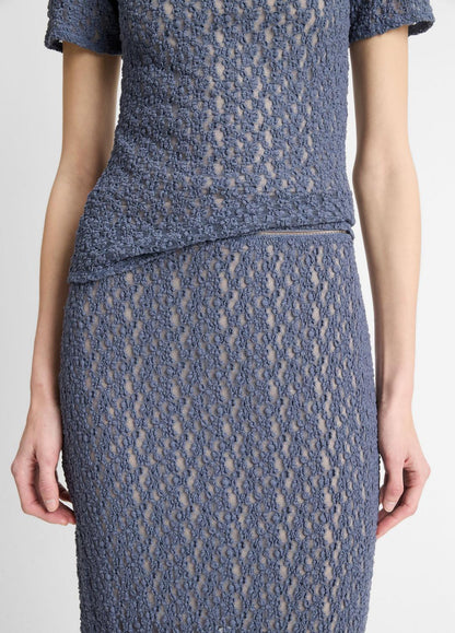 VINCE Sale Floral Smocked Skirt in Dresses & Skirts